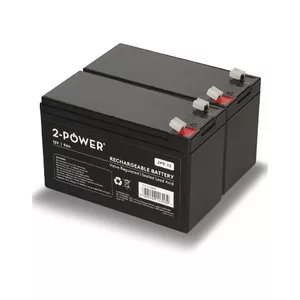 UPS Battery 2-Power BUN0245A Sealed Lead Acid 12V 9Ah 2pcs