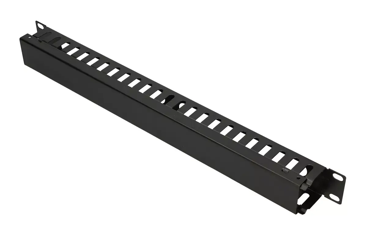 Kabeļu pārvaldības panelis Extralink CABLE MANAGER WITH METAL COVER Photo 2