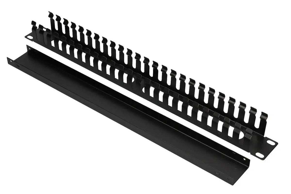 Kabeļu pārvaldības panelis Extralink CABLE MANAGER WITH METAL COVER Photo 3