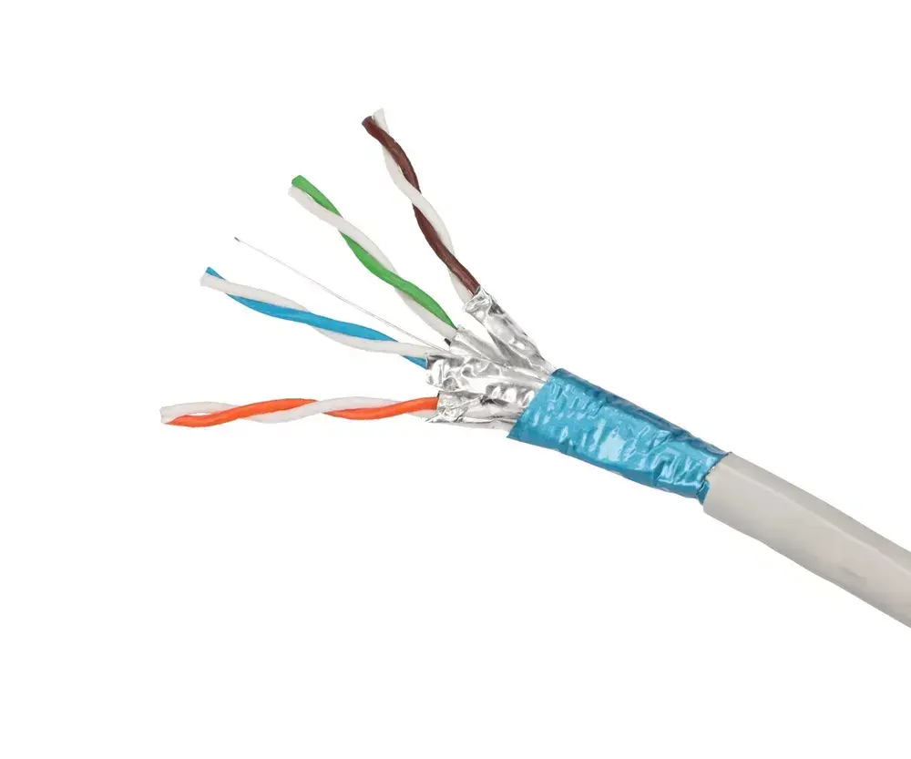Network Cable Extralink Twisted pair CAT6A FTP (F/FTP) V2 Photo 8