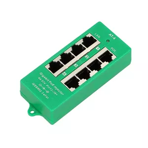 Extralink ACTIVE POE INJECTOR 4 PORT GIGABIT 802.3AT/AF 1 Gbps 48 V