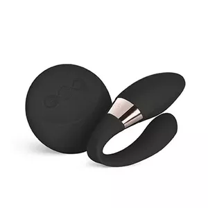 Clitoral and Vaginal Massager Lelo Tiani Duo — Silicone/ABS, 90 mm, 200 mAh, Black
