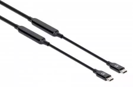 USB-C Kabeļi Manhattan 5m Aktīvs Vīriešu uz Vīrieti Photo 2
