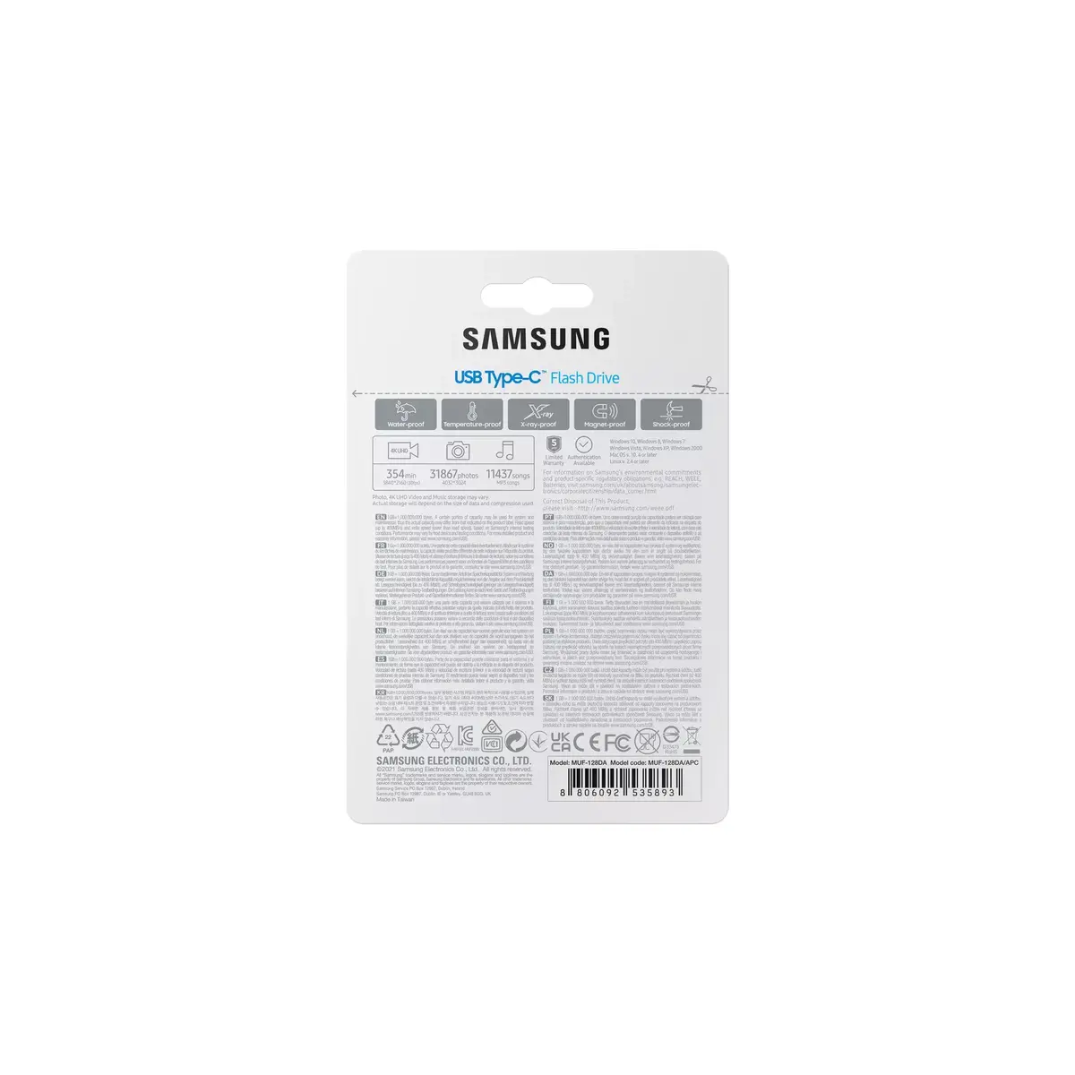 USB zibatmiņa Samsung 128 GB MUF-128DA Photo 10