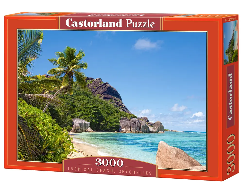 Castorland Tropical Beach, Seychelles puzle ar