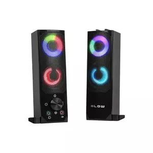 Loudspeaker BLOW MS-28 2-way wired & wireless, 2.0 channels, 6 W, 60–20000 Hz, 4 Ω, black