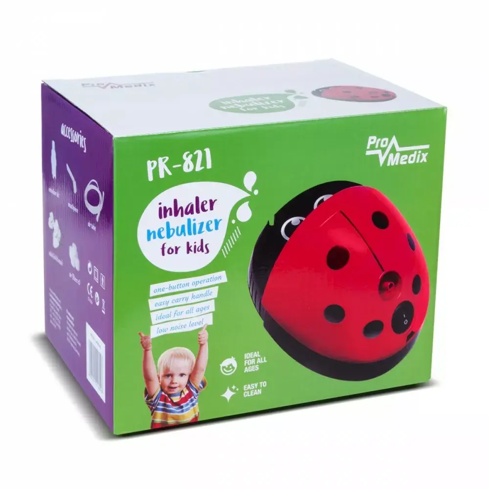 Bērnu inhalators Promedix PR-821 mārīte Photo 4