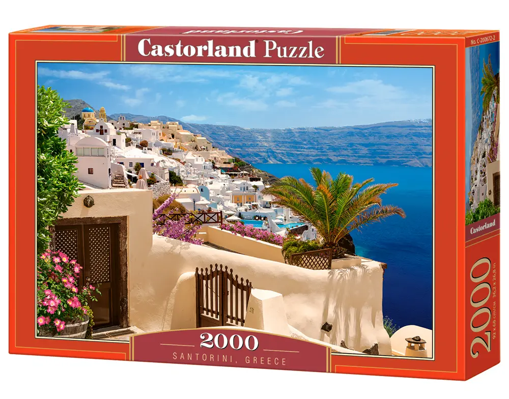 Castorland Santorini, Grieķija 2000 gabalu puzle
