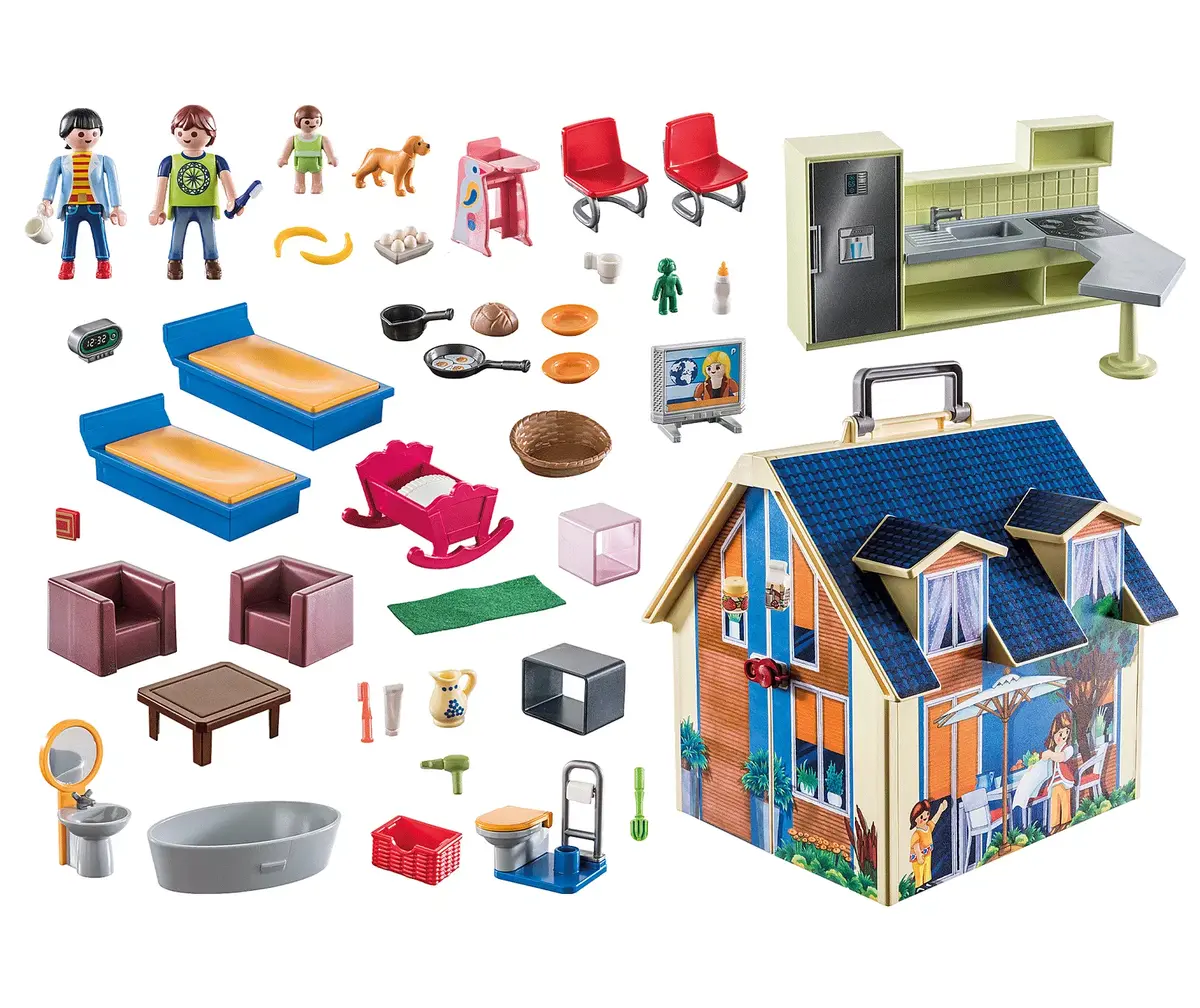 Būvniecības spēļu komplekts PLAYMOBIL Leļļu māja 70985 Photo 7