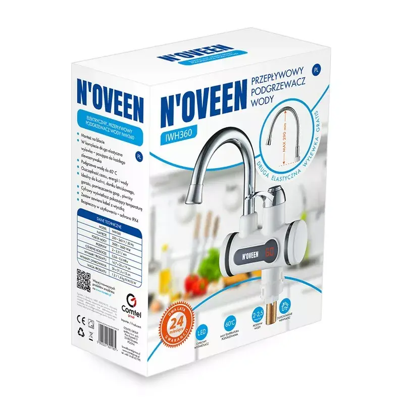 Проточный водонагреватель NOVEEN IWH360 Photo 3