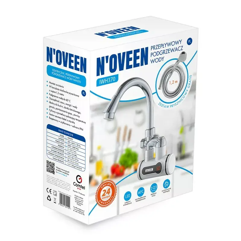 Проточный водонагреватель NOVEEN IWH370 Photo 3