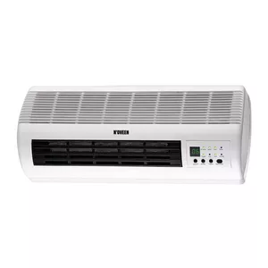 Fan electric space heater NOVEEN HC1500 — ceramic element, 2000 W, 2 power levels, LED display, remote