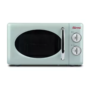 Combination microwave Girmi FM21 — 20 L, 700 W microwave, 800 W grill, blue, glass turntable 24.5 cm