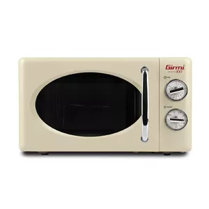 Combination microwave Girmi FM21 700 W, 20 L, grill 800 W, beige, rotary controls