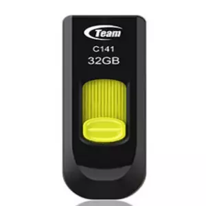 Team Group C141 USB flash drive 32 GB USB Type-A 2.0 Black, Yellow