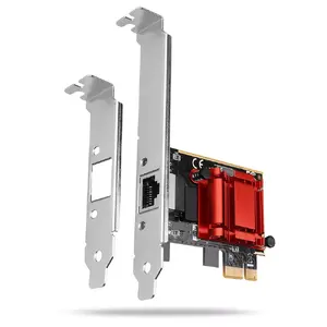 Сетевая карта внутренняя AXAGON PCEE-GIX — PCI Express, Ethernet, 5000 Мбит/с, IEEE 802.3/802.3ab/802.3u