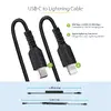 USB C uz Lightning kabelis StarTech.com 1m Photo 9
