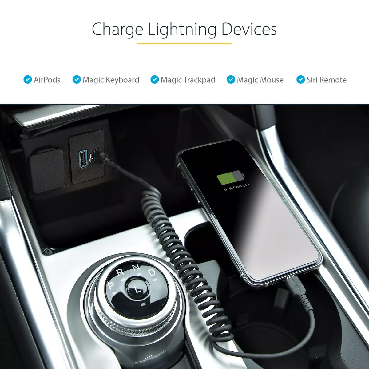 USB C uz Lightning kabelis StarTech.com 1m Photo 12