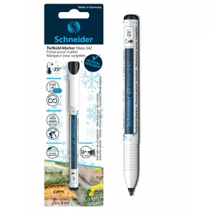 Marker Schneider Electric Maxx 242 freeze resistant black — permanent marker, black ink