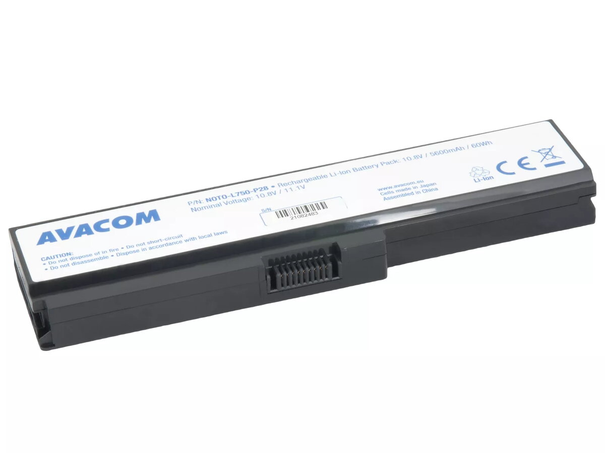 Akumulators AVACOM NOTO-L750-P28 Toshiba Satellite L750