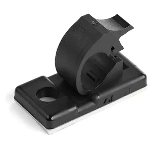 Cable Management Clips StarTech.com 100 Adhesive Black Nylon 5.5mm