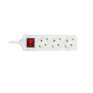Удлинитель Deltaco GT-116D 5м 3 розетки для внутреннего использования белый