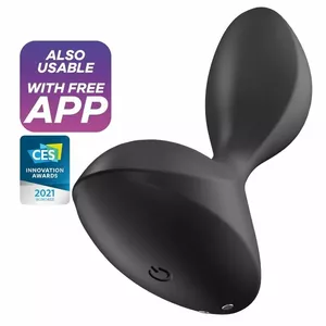 Anal Vibrator Satisfyer Silicone Black