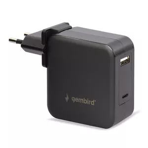 Зарядное устройство Gembird NPA-PD60-01 для мобильных устройств Ноутбук Смартфон AC Indoor 100-240V