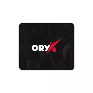 Spēļu peles paliktnis Niceboy Oryx Pad — melns, 300×250 mm, neslīdošs pamatnes