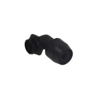 Fitting Alphacool 17455 misiņa 27×35×18 mm melns datora dzesēšanas sistēmām