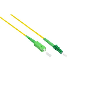 Alcasa LW-S910LASA InfiniBand fibre optic cable 10 m LC SC Yellow