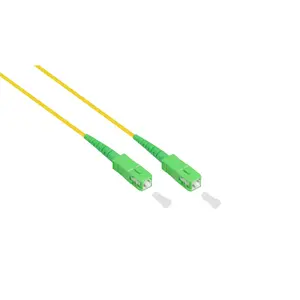 Alcasa LW-S903SASA InfiniBand fibre optic cable 3 m SC FTTH Yellow