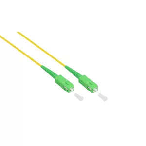 Fibre Optic Cable Alcasa LW-S902SASA 2m SC FTTH Yellow