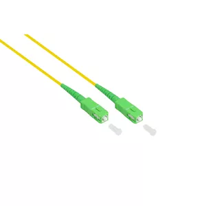 Alcasa LW-S900SASA InfiniBand fibre optic cable 0.5 m SC Yellow