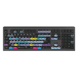 Клавиатура Logickeyboard ASTRA 2 USB QWERTY английская черная полноразмерная 104 клавиши