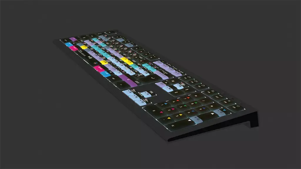 Клавиатура Logickeyboard ASTRA 2 USB QWERTY английская черная Photo 3