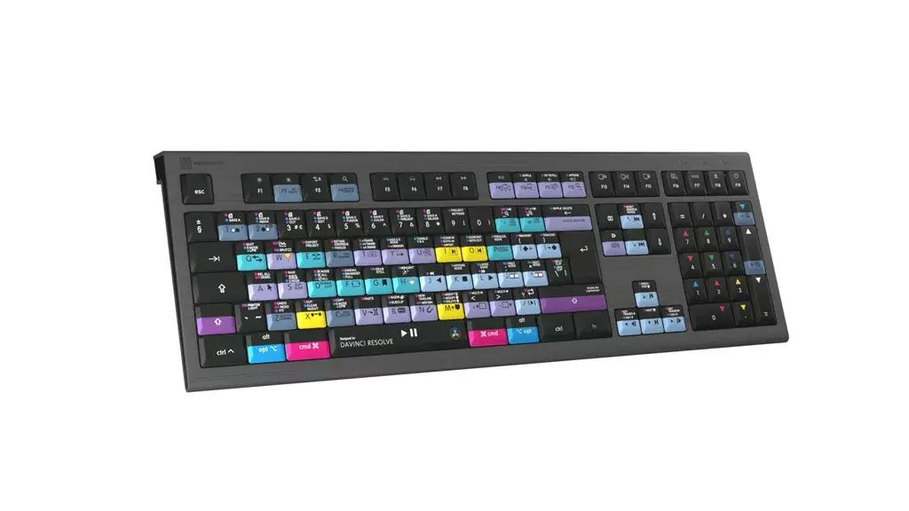 Клавиатура Logickeyboard ASTRA 2 USB QWERTY английская черная Photo 4