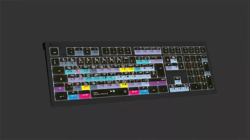 Клавиатура Logickeyboard ASTRA 2 USB QWERTY английская черная Photo 5