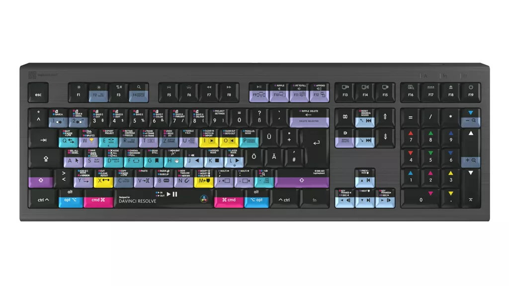 Logickeyboard ASTRA 2 USB QWERTZ Tastatūra