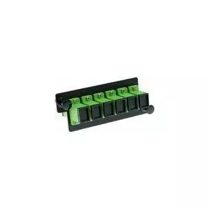 Fiber optic adapter plate ACT FA2157 — 6×SC Duplex, 12‑fiber, OS2 APC8