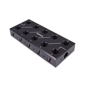 Ūdens bloks Alphacool 12995 Acetal Vara Niķelis Melns 130mm