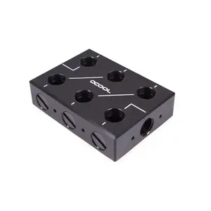 Соединитель шланга Alphacool 12994 Acetal Черный 78мм