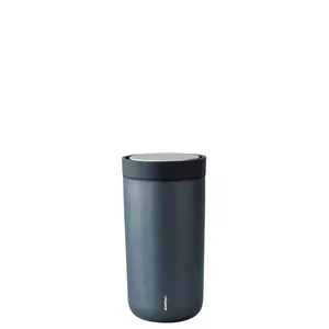 Stelton To Go Click 200 ml Zils Nerūsējošā Tērauda Ceļojumu Krūze