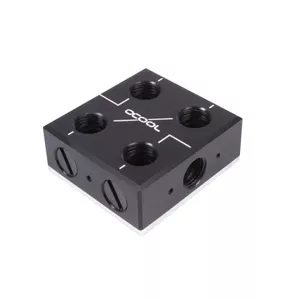 Водоблок Alphacool 12993 Acetal Copper Nickel Черный 52мм 56мм 22.5мм