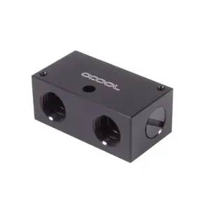 Соединитель шланга Alphacool 12992 Acetal Черный 48мм