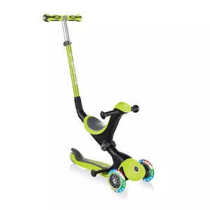 GLOBBER Scooter Go Up Deluxe Lights, Green, 646-106