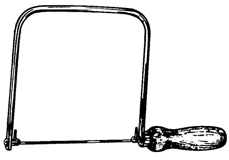 Coping saw Stanley 0-15-106 Photo 2