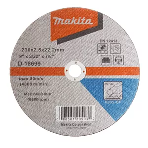Отрезной диск по металлу Makita D-18699 230x2.5 мм