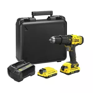 Hammer Drill Driver STANLEY Hammer Drill Driver 18V FATMAX V20 2x1.5Ah Case