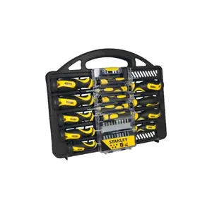Screwdriver set STANLEY STHT0-62141 with insulated handles, assorted sizes